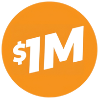 $1,000,000 token logo