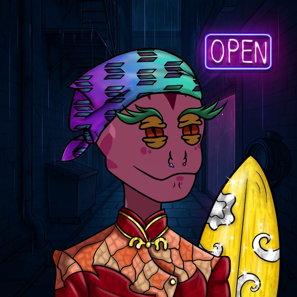 Reptilianz #9263 NFT image