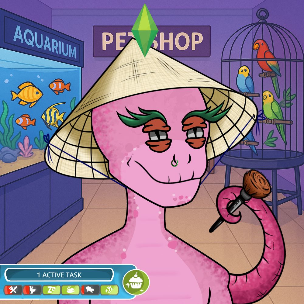 Reptilianz #9983 NFT image