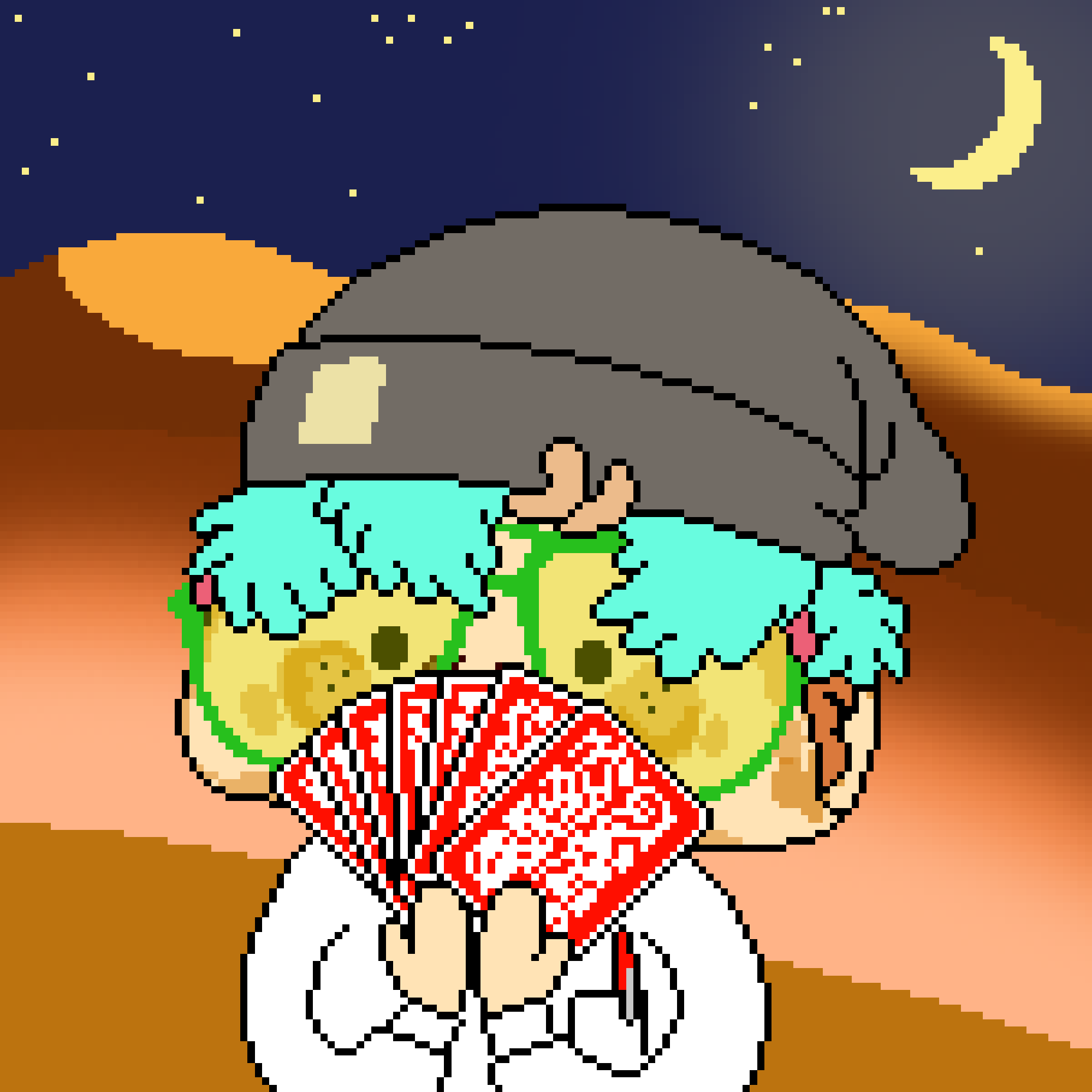 Pixel Doodled Tacos #358