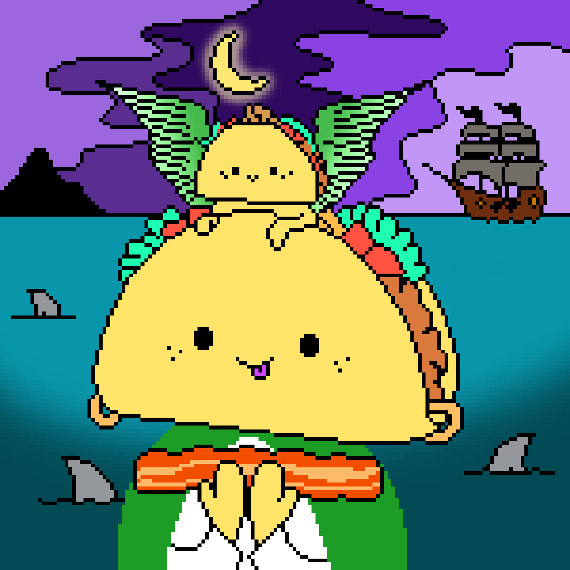 Pixel Doodled Tacos #377