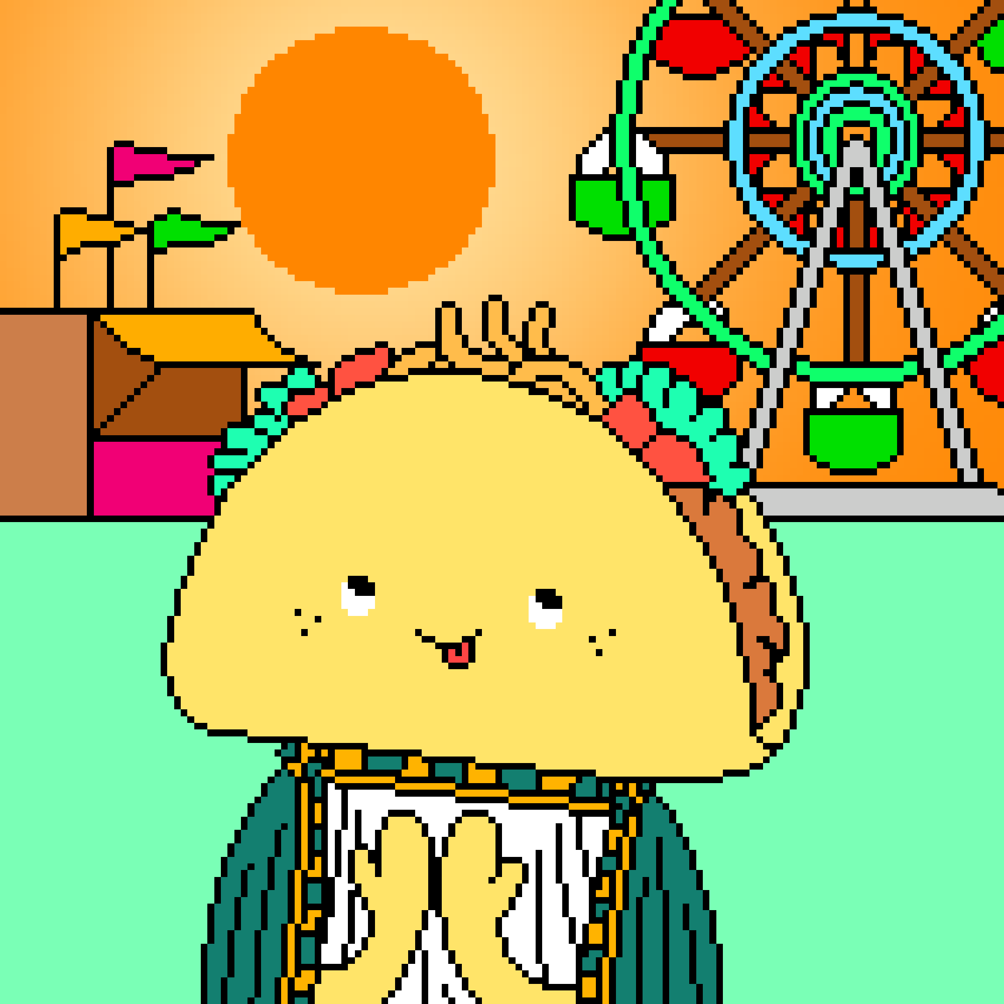 Pixel Doodled Tacos #402