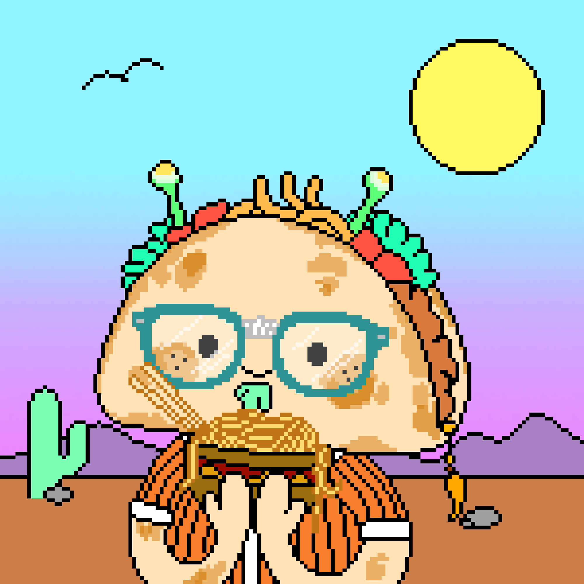 Pixel Doodled Tacos #415