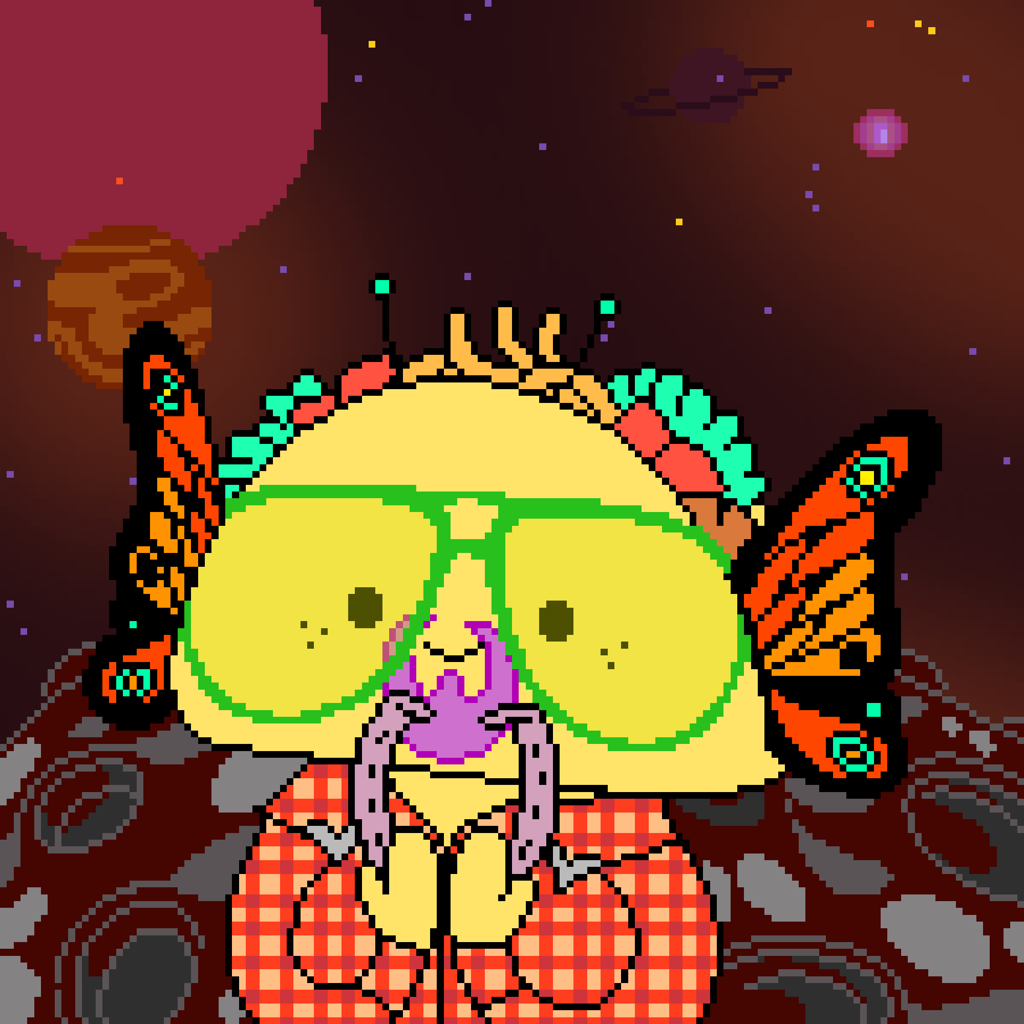 Pixel Doodled Tacos #419