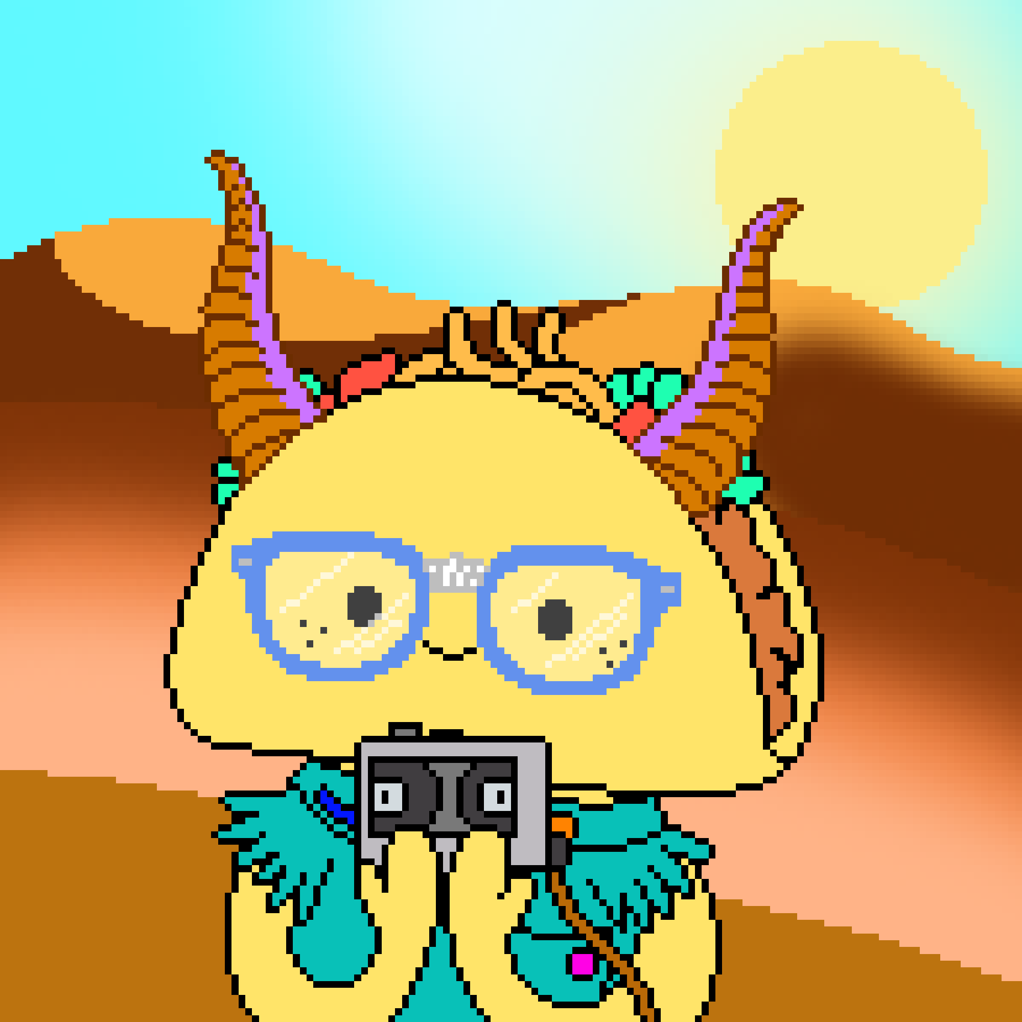 Pixel Doodled Tacos #420