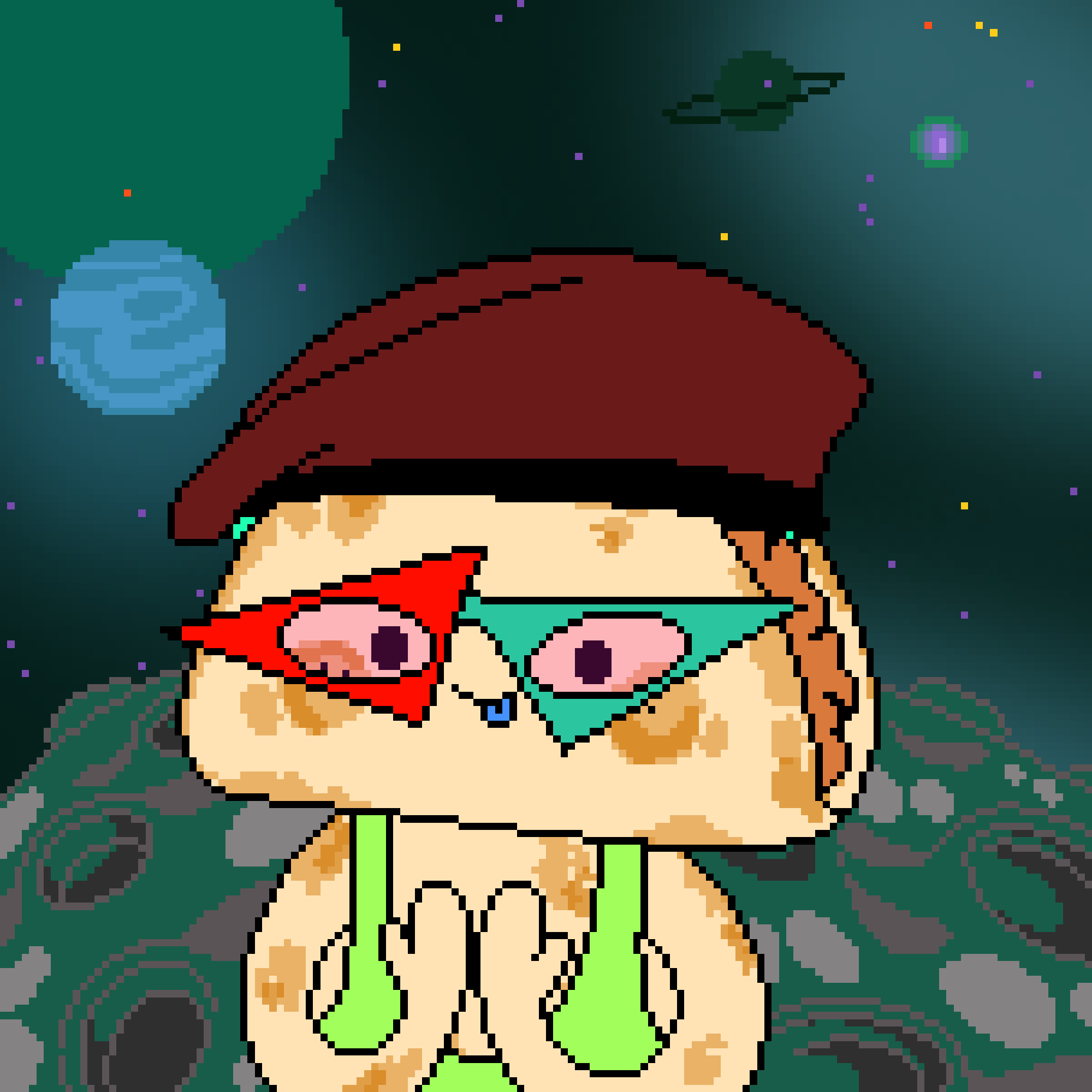 Pixel Doodled Tacos #421