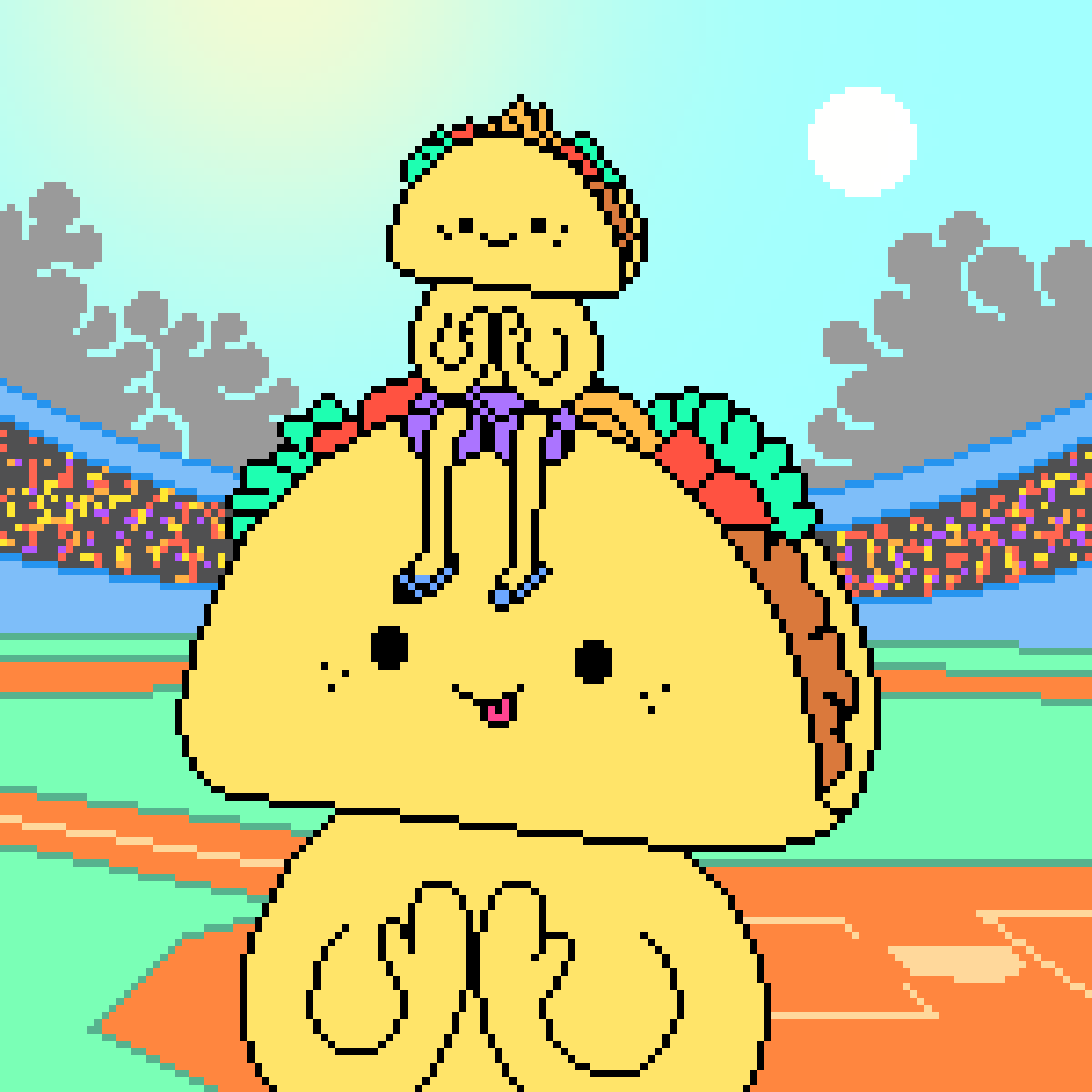 Pixel Doodled Tacos #442