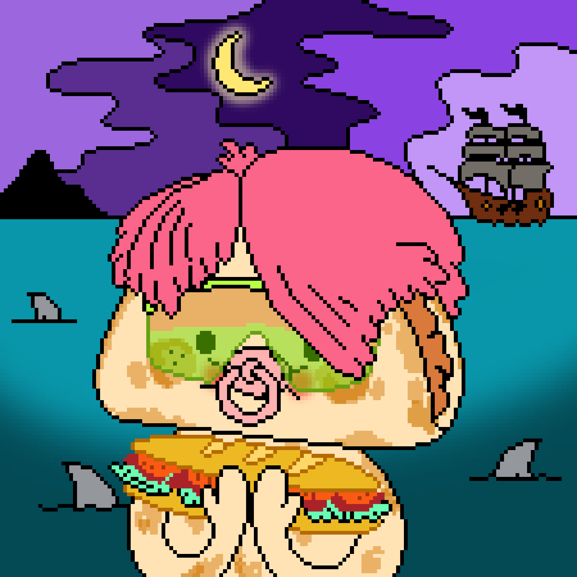 Pixel Doodled Tacos #445