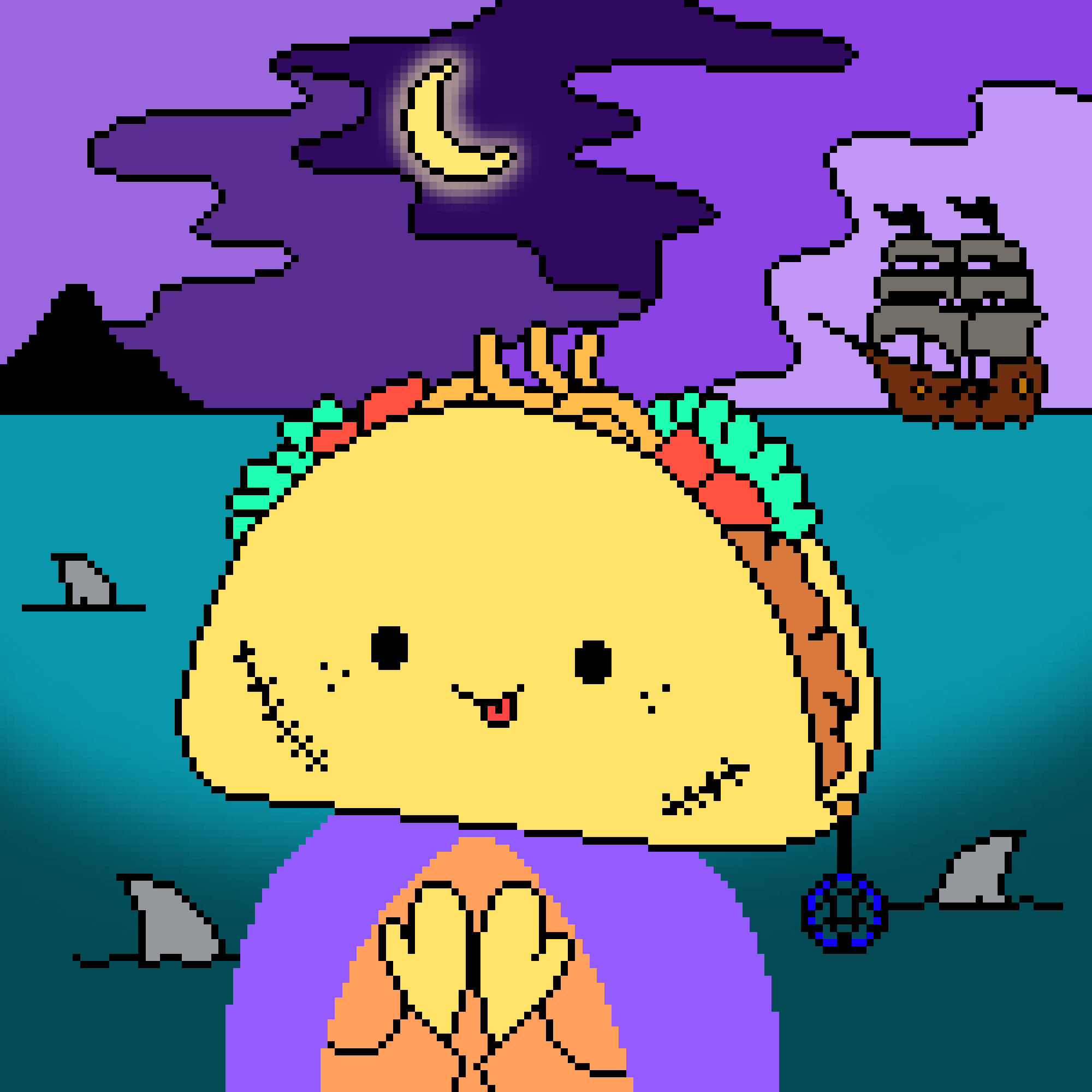 Pixel Doodled Tacos #474